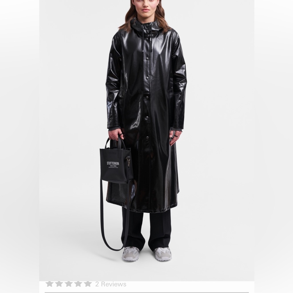 Stutterheim Mosebacke long raincoat